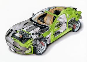 Aston Martin V12 Vanquish 2001 года  (UK)